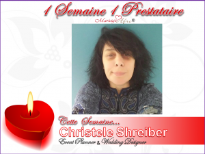 Prestataire de la semaine | Christele Shreiber :Event Planner & Wedding Designer