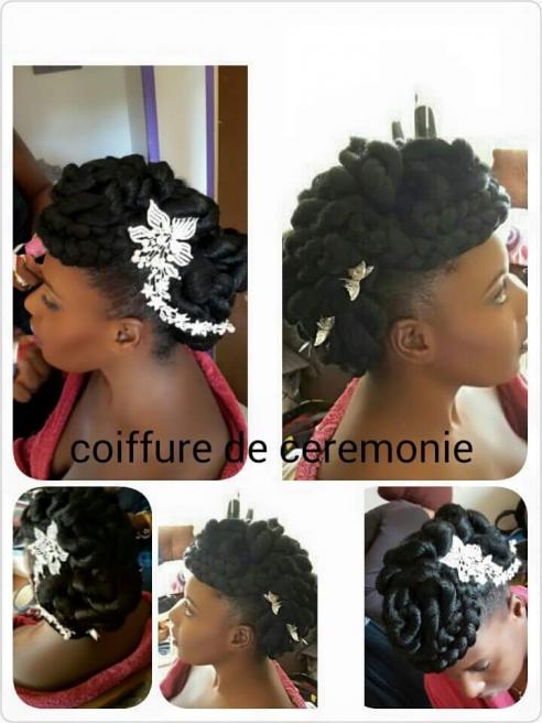 Coiffure de ceremonie