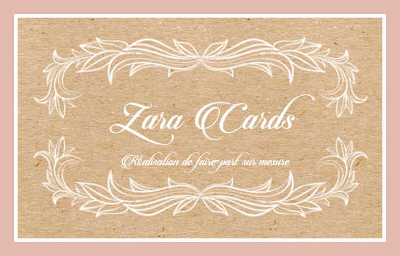 Zara Cards Faire-part